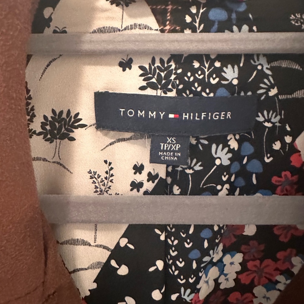 Tommy Hilfiger Rich Brown Leather Jacket - Picture 2 of 4